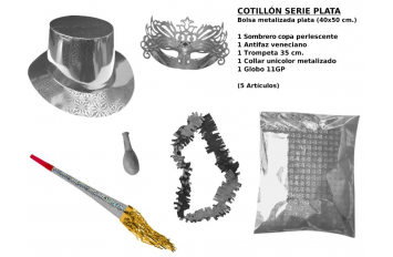 Bolsa de cotillon (serie plata)