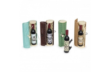 Caja bambú + Abridor botella gracias