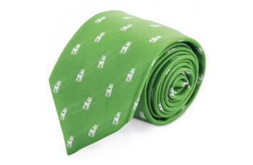 corbata verde navidad renos