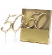 Decoración pastel 50º Aniversario