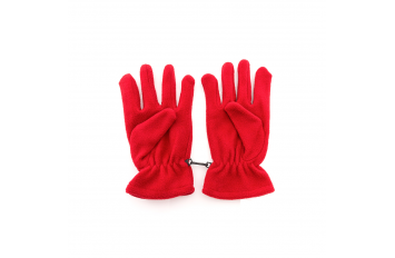 guantes mujer rojo