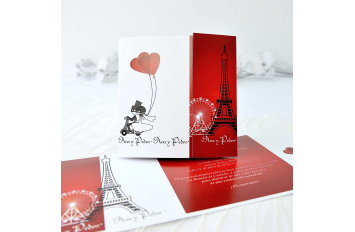 Invitación de Boda Eiffel