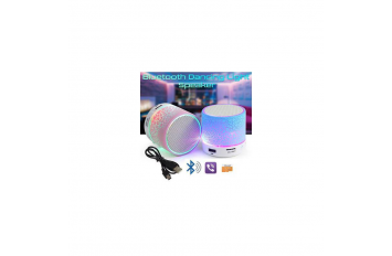 MINI ALTAVOZ BLUETOOTH CON LUZ LED+RADIO+USB
