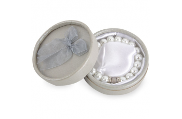 Pulsera de perlas boda en caja de regalo
