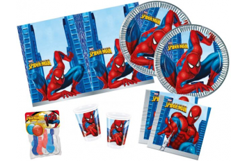 Set de fiesta Spiderman+ globos de regalo