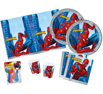 Set de fiesta Spiderman+ globos de regalo