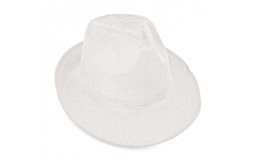 Sombrero ala ancha blanco